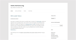 Desktop Screenshot of mortara.org
